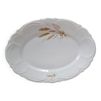 Flat 35cm porcelain royal trade mark