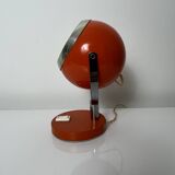 Eyeball lamp vintage orange wall mounting possible