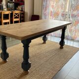 Solid wood table