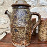 Stoneware coffee service