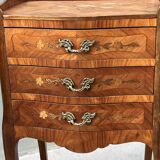 Pair of Louis XV style bedside tables