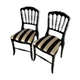 2 Napoleon III chairs