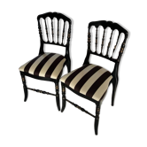 2 Napoleon III chairs