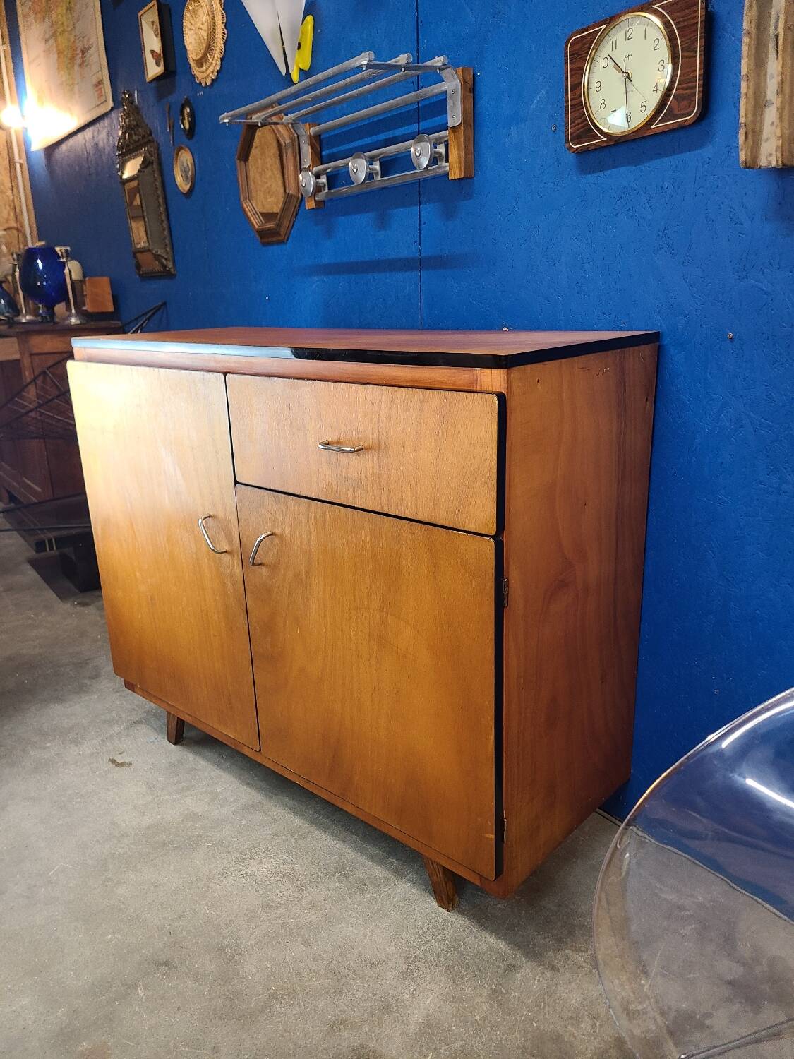 Light wood sideboard, mid-20th century