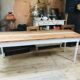 Large white fir country table 1930s