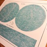 Old sky map from 1928