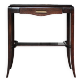 Vintage table, wooden table with 1 drawer, art deco console, side table