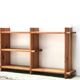 Pine wall shelf Maison Regain, 1970s