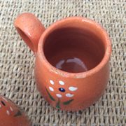 Series of 5 coffee cups