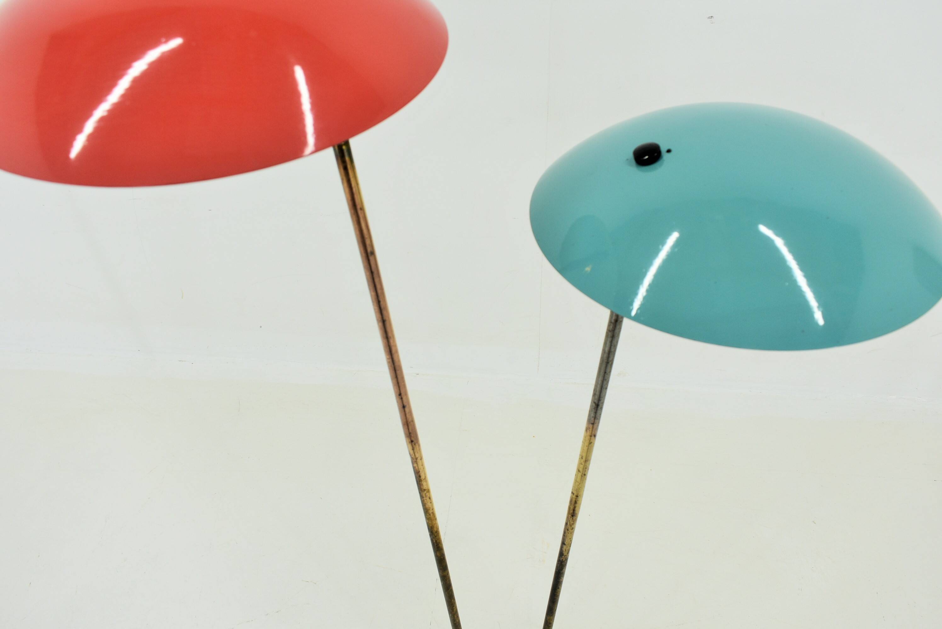 Midcentury Floor Lamp Drukov, Josef Hurka, 1960s