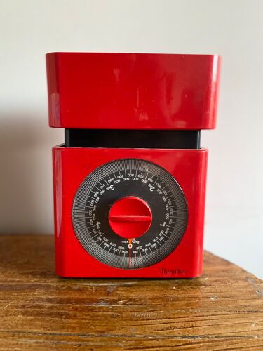 Terraillon red kitchen scale