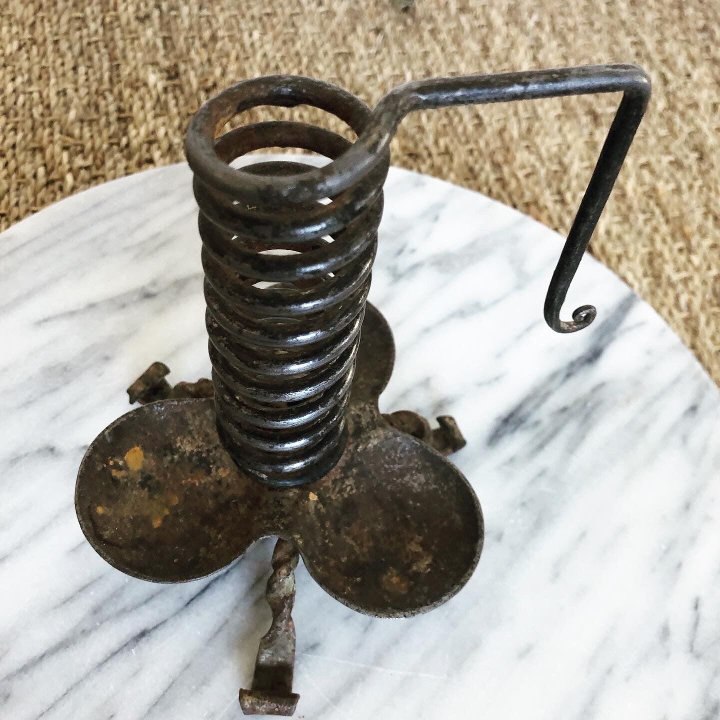 Wrought iron cellar rat