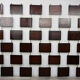 Wooden and brass screen