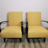 Armchairs by Jindrich Halabala, 1940s, Set of 2