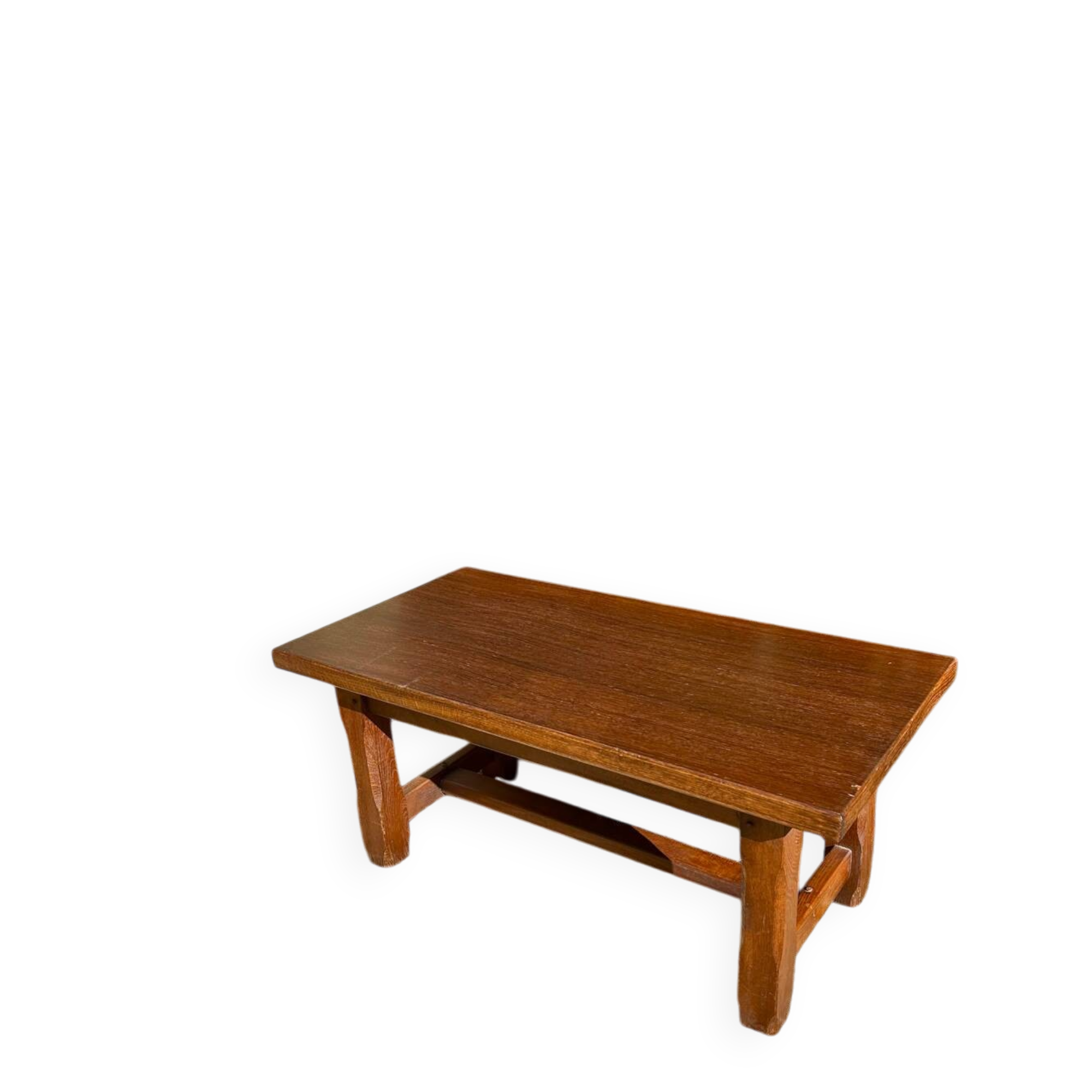 Solid wood coffee table