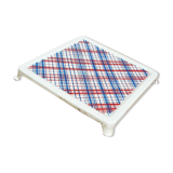 Vintage enamelled trivet from the 40s/50s