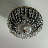 Ceiling lamp with tassels of the 70s