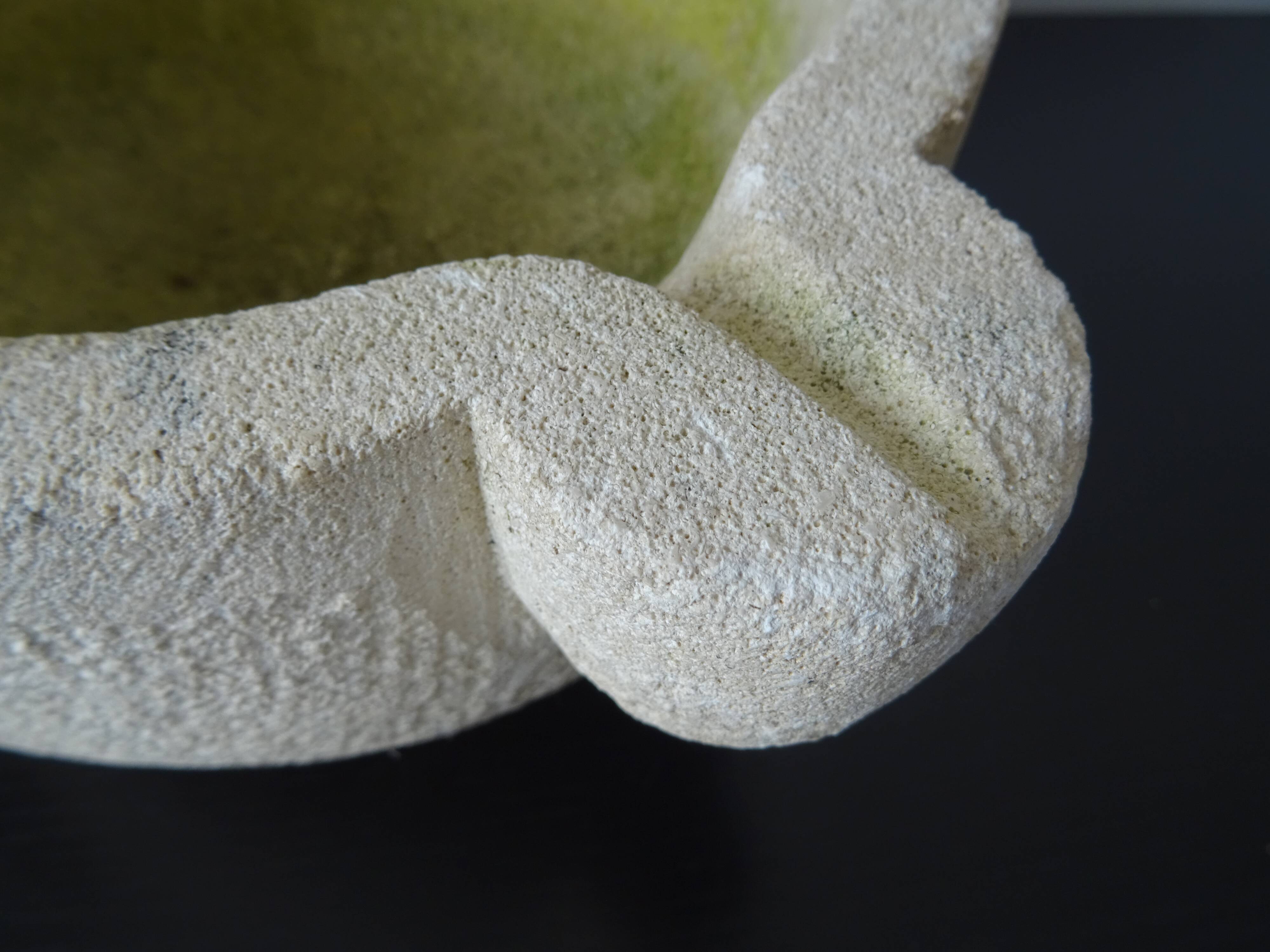 Old Provencal stone mortar