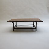 Antique hardwood coffee table origine japonaise 19ème siècle