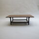 Antique hardwood coffee table origine japonaise 19ème siècle