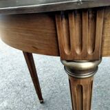 Table basse d'appoint ancienne genre bouillotte vintage xxeme