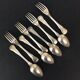 8 cutlery goldsmiths Christofle model with net