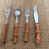 Bamboo cutlery set