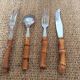 Bamboo cutlery set