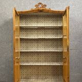 Louis XV bookcase in light wood circa 1800