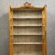 Bibliothèque Louis XV en bois clair vers 1800