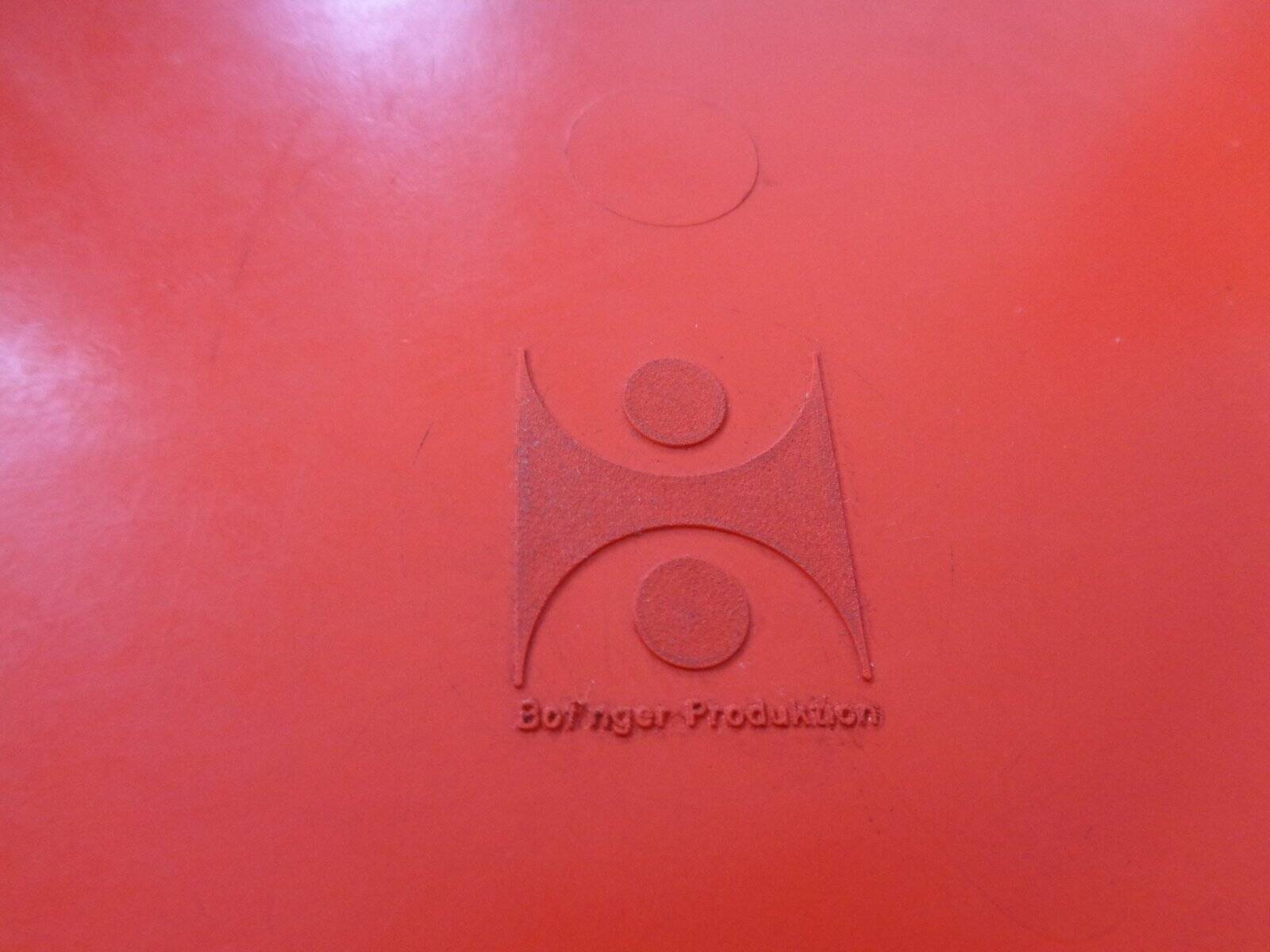 B1171 Fiberglass Stacking Chairs by Helmut Bätzner for Bofinger, 1960s, Set of 4