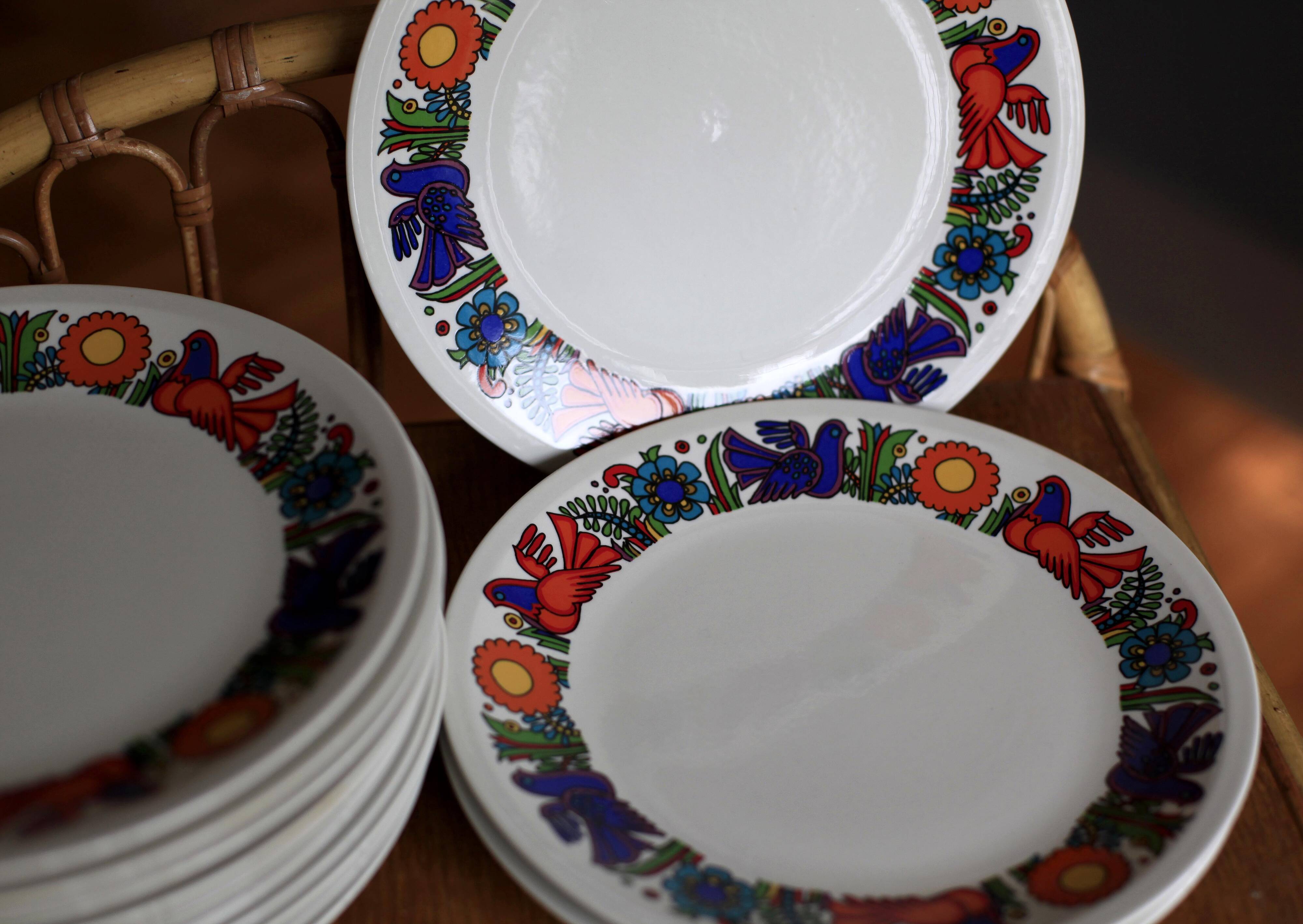 Acapulco Villeroy and Boch dinner plates 24cm (set or unit)