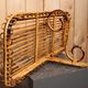 Mirror and rattan stand by Franco Albini, Italy 1960