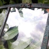 Industrial arched metal windows L73xH110 19th century glass roof