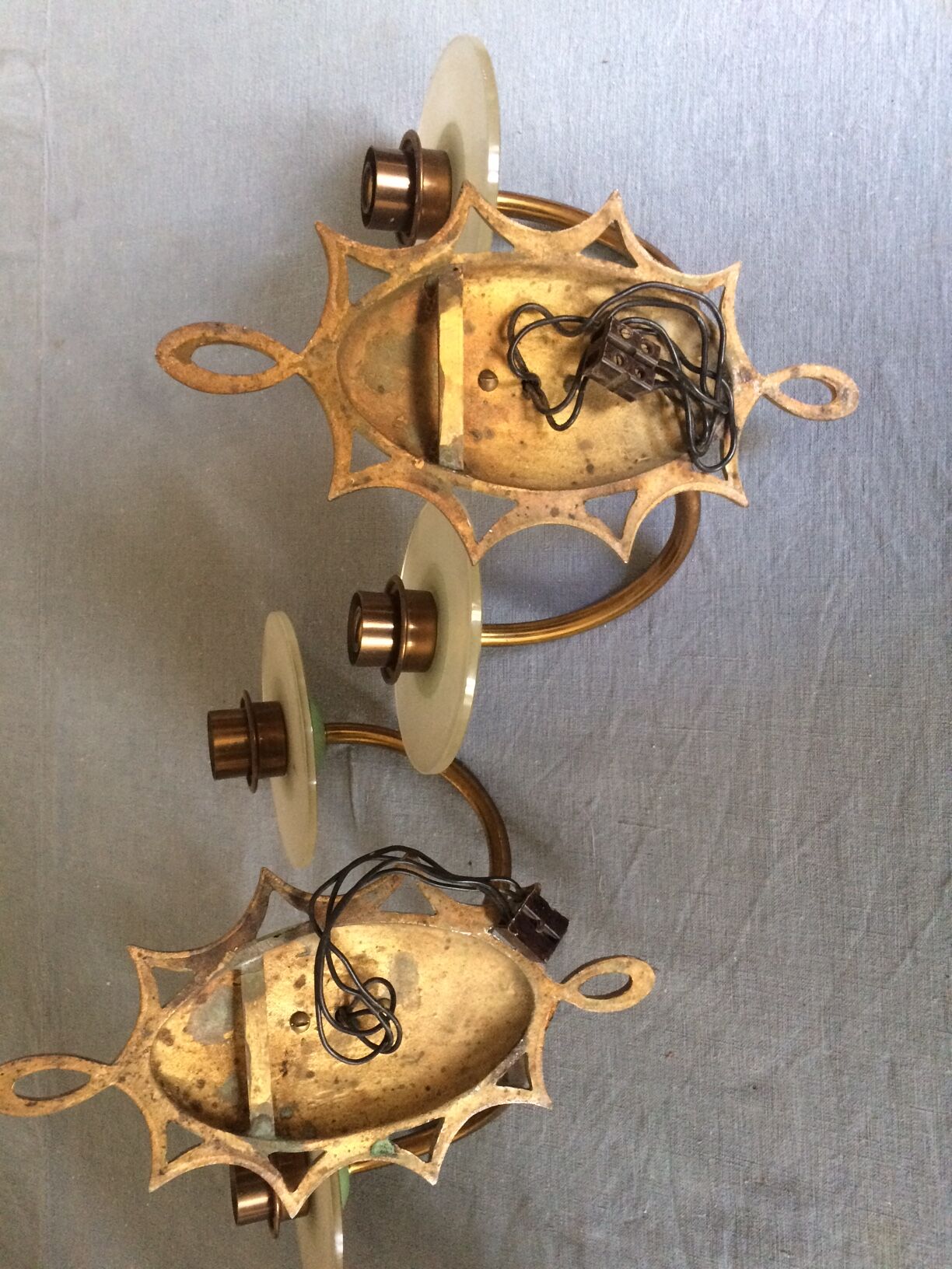 Pair of wall light 1950