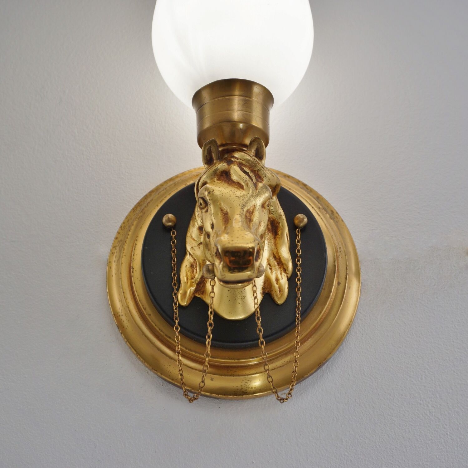 Appliques vintage en laiton