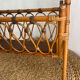 Bamboo and rattan magazine rack, 1960s