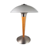 Art Deco Mushroom Liner Lamp 80s by Jakob Maul