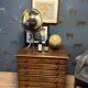 Antique oak drawing cabinet / map cabinet / architect's cabinet