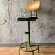 Chaise haute industrielle