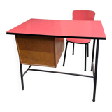 Child's desk and chair in Formica