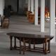Grande table de salle à manger / console moderne française, milieu du 20e siècle