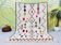Decorated white wool rug 200cm x 300cm
