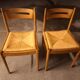 Set of two Dal Vera chairs from the 1970s, Italy.
