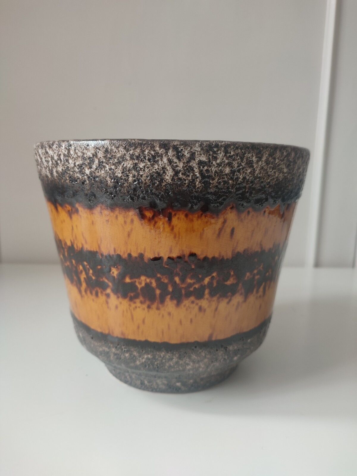 Fat Lava ceramic pot cover