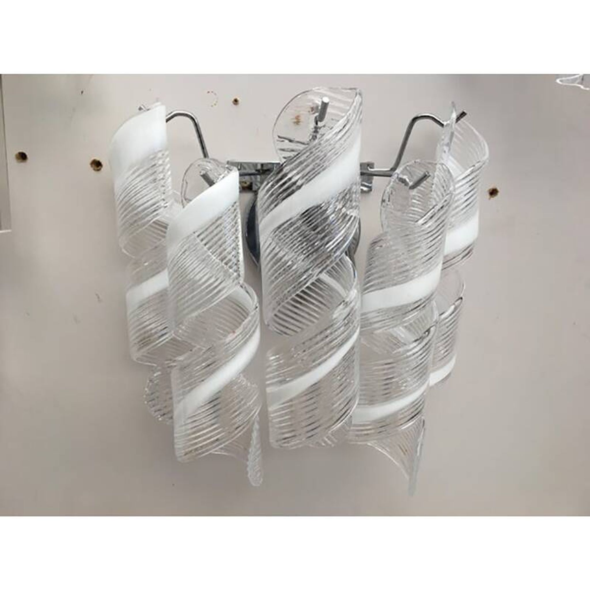 Applique contemporaine en verre de Murano, Italie