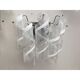 Wall Sconce Murano Glass "Spiral"