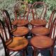 6 chairs Thonet bistro n°18 1/2 late nineteenth