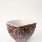 Salad bowl Vallauris signed Jean Austruy