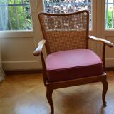 Paire de fauteuils style Louis XV